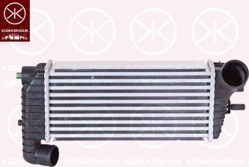 Klokkerholm 2536304574 - Intercooler, şarj cihazı furqanavto.az