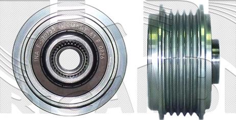 KM International FI19930 - Kasnak, alternator, sərbəst dönərli mufta furqanavto.az