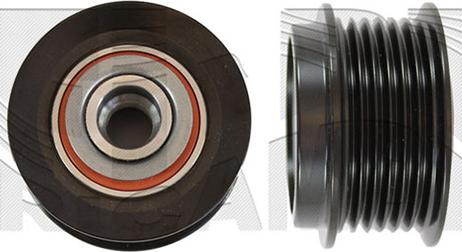KM International FI19560 - Kasnak, alternator, sərbəst dönərli mufta furqanavto.az