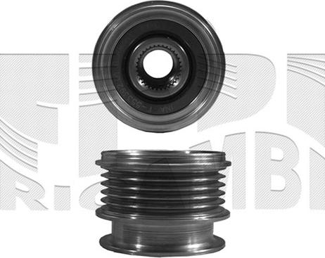 KM International FI16650 - Kasnak, alternator, sərbəst dönərli mufta furqanavto.az