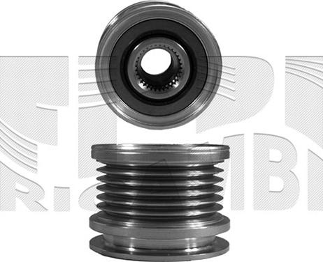 KM International FI16660 - Kasnak, alternator, sərbəst dönərli mufta furqanavto.az