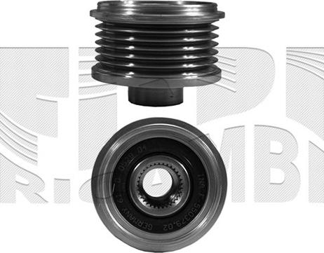 KM International FI16630 - Kasnak, alternator, sərbəst dönərli mufta furqanavto.az