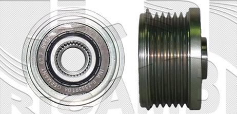 KM International FI20370 - Kasnak, alternator, sərbəst dönərli mufta furqanavto.az