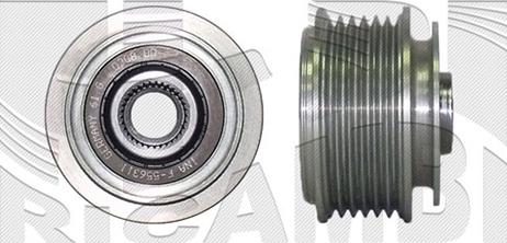 KM International FI20780 - Kasnak, alternator, sərbəst dönərli mufta furqanavto.az