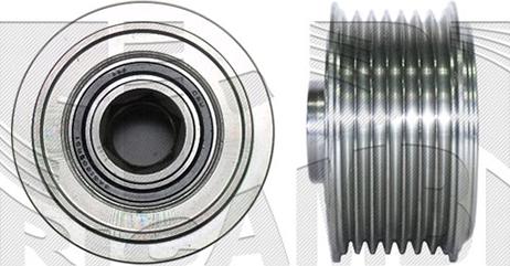 KM International FI23360 - Kasnak, alternator, sərbəst dönərli mufta furqanavto.az