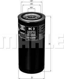 KNECHT HC 2 - Hidravlik Filtr, avtomatik transmissiya furqanavto.az