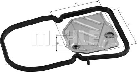 KNECHT HX 46D1 - Hidravlik Filtr, avtomatik transmissiya furqanavto.az