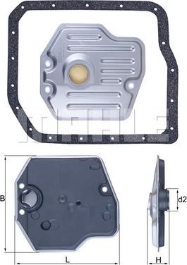 KNECHT HX 245D - Hidravlik Filtr, avtomatik transmissiya furqanavto.az