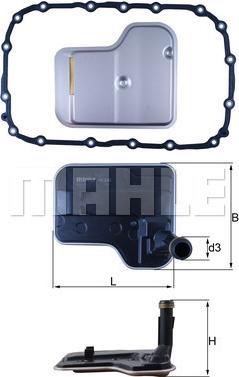 KNECHT HX 240D - Hidravlik Filtr, avtomatik transmissiya furqanavto.az