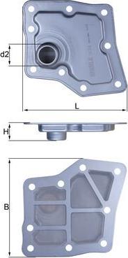 KNECHT HX 259 - Hidravlik Filtr, avtomatik transmissiya furqanavto.az