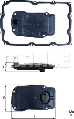 KNECHT HX 271D - Hidravlik Filtr, avtomatik transmissiya furqanavto.az