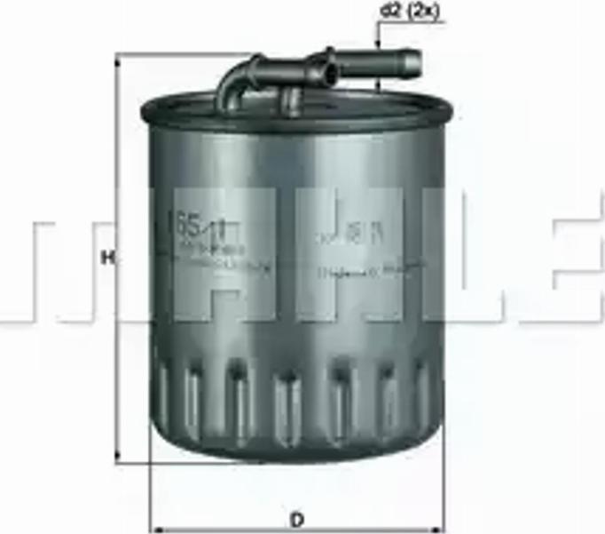 KNECHT KL 155/1 - Yanacaq filtri furqanavto.az