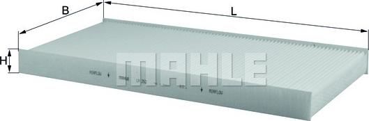 KNECHT LA 252 - Filtr, daxili hava furqanavto.az