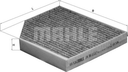 KNECHT LAK 386 - Filtr, daxili hava furqanavto.az