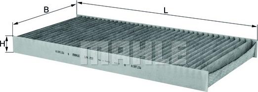 KNECHT LAK 252 - Filtr, daxili hava furqanavto.az