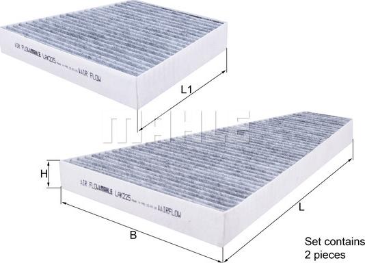 KNECHT LAK 225/S - Filtr, daxili hava furqanavto.az