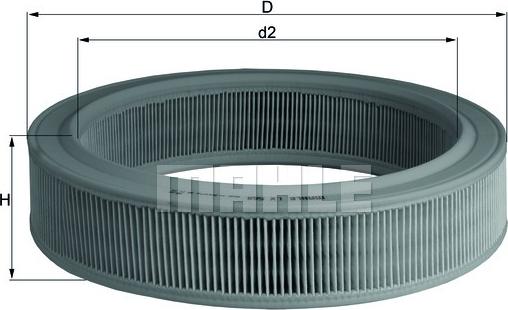 KNECHT LX 568 - Hava filtri furqanavto.az