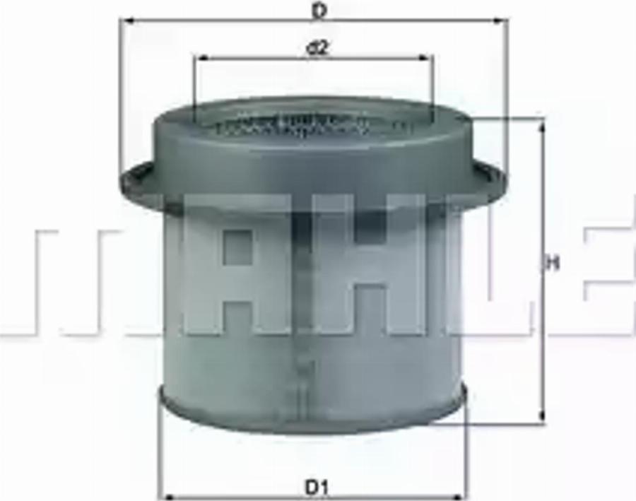 KNECHT LX 671 - Hava filtri furqanavto.az