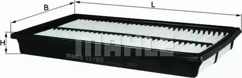 KNECHT LX 1929 - Hava filtri furqanavto.az
