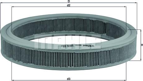 KNECHT LX 115 - Hava filtri furqanavto.az