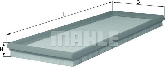 KNECHT LX 118 - Hava filtri furqanavto.az