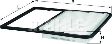 KNECHT LX 2029 - Hava filtri furqanavto.az