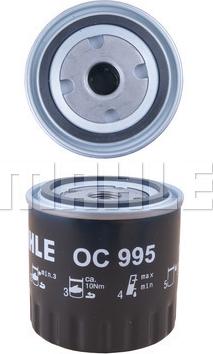 KNECHT OC 995 - Yağ filtri furqanavto.az