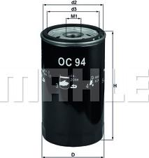 KNECHT OC 94 - Yağ filtri furqanavto.az