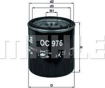 KNECHT OC 976 - Yağ filtri furqanavto.az