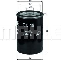 KNECHT OC 49 - Yağ filtri furqanavto.az