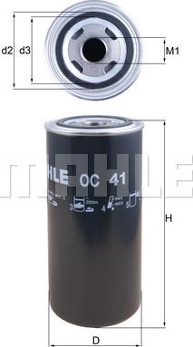 KNECHT OC 41 - Yağ filtri furqanavto.az