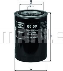 KNECHT OC 59 - Yağ filtri furqanavto.az