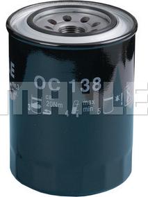 KNECHT OC 138 - Yağ filtri furqanavto.az