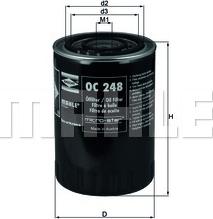 KNECHT OC 248 - Yağ filtri furqanavto.az