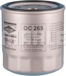 KNECHT OC 265 - Yağ filtri furqanavto.az