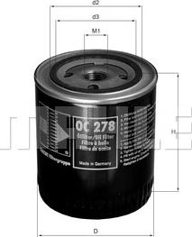 KNECHT OC 278 - Yağ filtri furqanavto.az