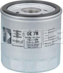 KNECHT OC 78 - Yağ filtri furqanavto.az