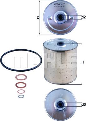 KNECHT OX 85D - Yağ filtri furqanavto.az