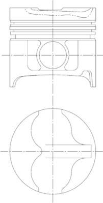 Kolbenschmidt 94807600 - Piston furqanavto.az