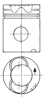 Kolbenschmidt 90759600 - Piston furqanavto.az