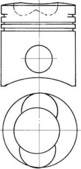 Kolbenschmidt 91043700 - Piston furqanavto.az