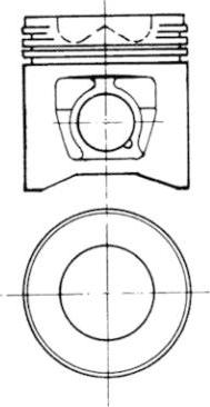 Kolbenschmidt 93123960 - Təmir dəsti, piston/qol furqanavto.az