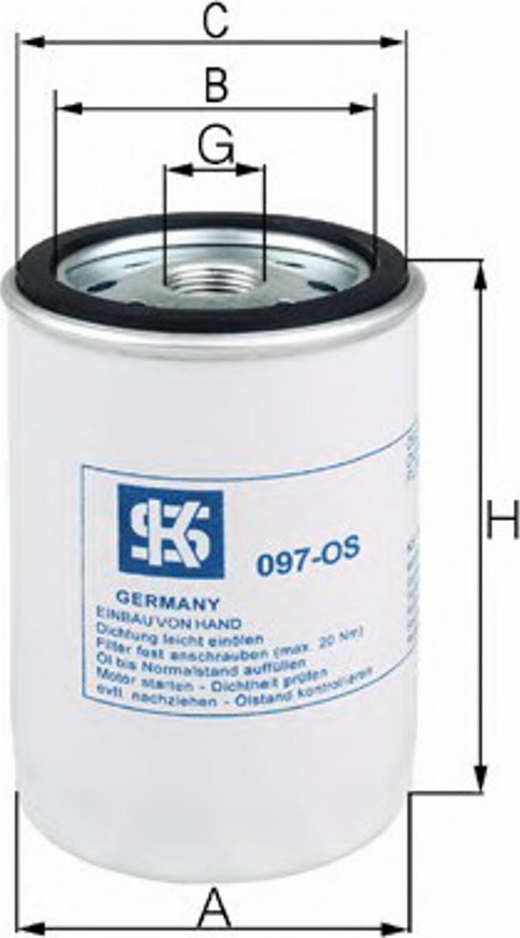 Kolbenschmidt 50013167 - Yağ filtri furqanavto.az