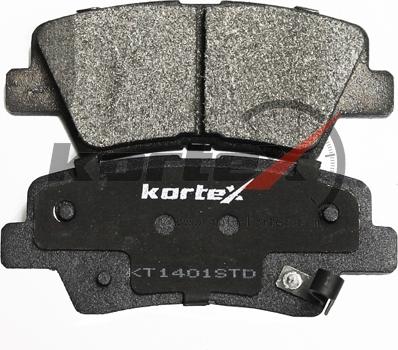 Kortex KT1401STD - Əyləc altlığı dəsti, əyləc diski furqanavto.az