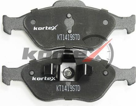 Kortex KT1419STD - Əyləc altlığı dəsti, əyləc diski furqanavto.az