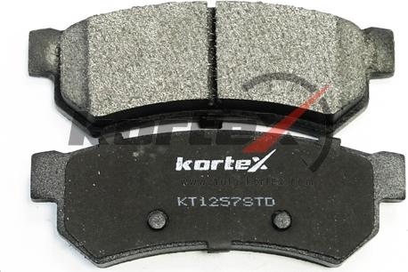 Kortex KT1257STD - Əyləc altlığı dəsti, əyləc diski www.furqanavto.az