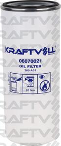 KRAFTVOLL GERMANY 06070021 - Yağ filtri furqanavto.az