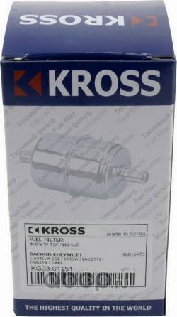Kross KG03-01151 - Yanacaq filtri furqanavto.az