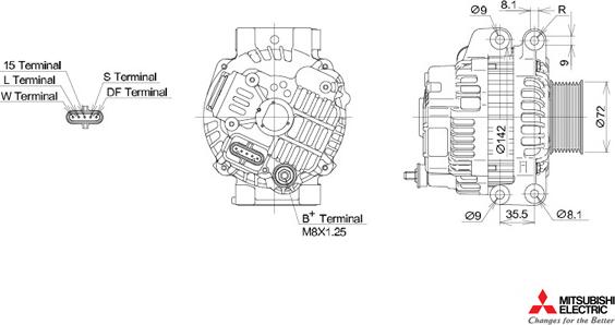 KUTNAK AUTOMOTIVE 723417/M - Alternator furqanavto.az