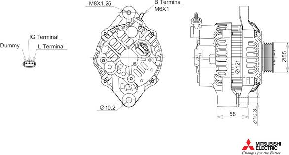 KUTNAK AUTOMOTIVE 722424/M - Alternator furqanavto.az